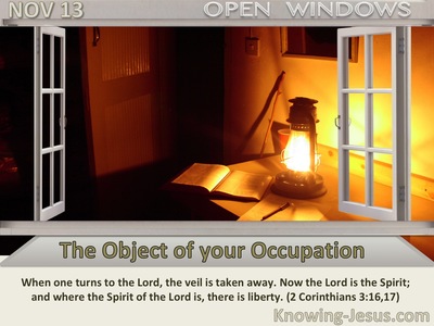 The Object of your Occupation